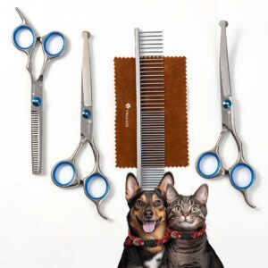Twalaix 5-1 Premium Grooming Scissors kit | Sharp, Safe, and Ergonomic