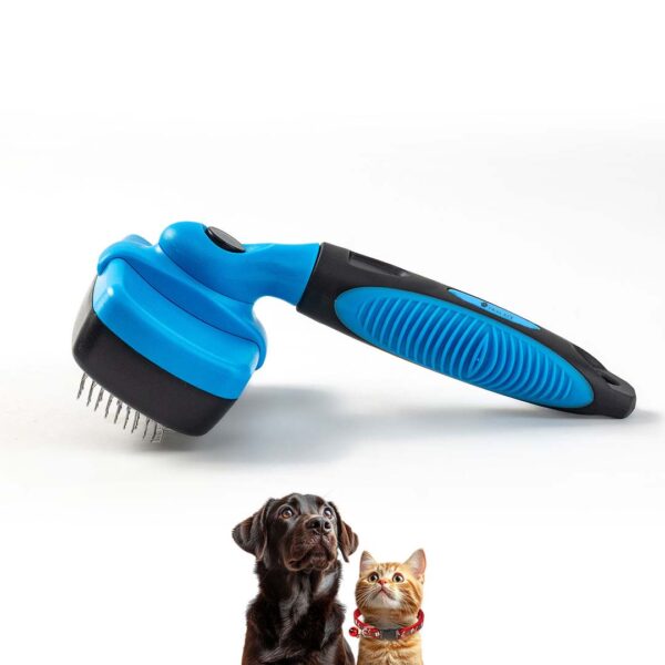 Twalaix Self-Cleaning Slicker Brush | The Perfect Tool for Shedding and Grooming Your Dogs & Cats