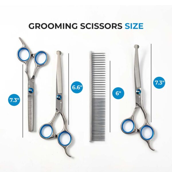 Twalaix 5-1 Premium Grooming Scissors kit | Sharp, Safe, and Ergonomic - Image 7
