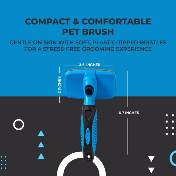 Twalaix Self-Cleaning Slicker Brush | The Perfect Tool for Shedding and Grooming Your Dogs & Cats - Image 5
